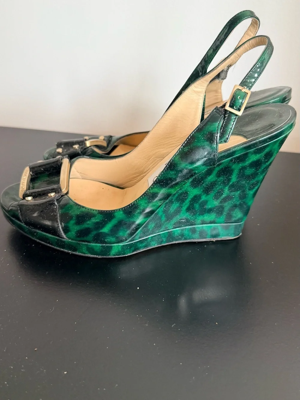 Jimmy Choo bold green